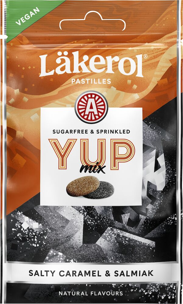 Läkerol YUP Mix Salty Caramel & Salmiak 30g