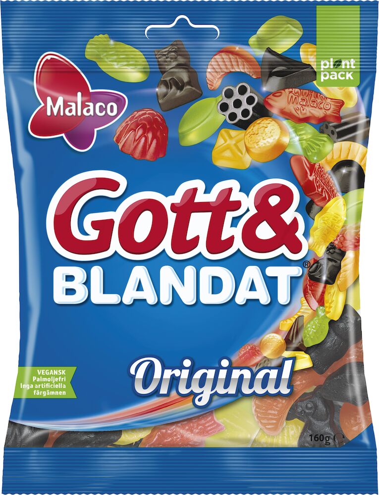 Malaco Gott & Blandat Original 160g