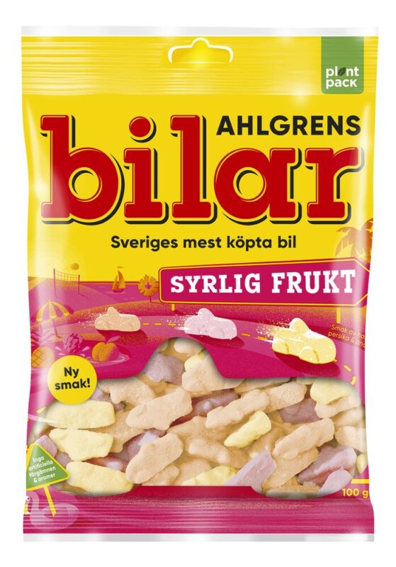 Ahlgrens Bilar Syrlig Frukt 100g